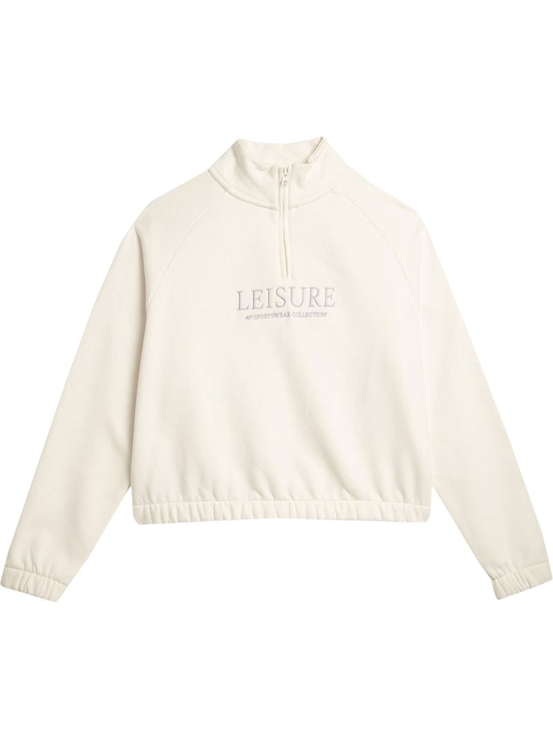 Sweat f0718 - 4f Beige - Kiabi