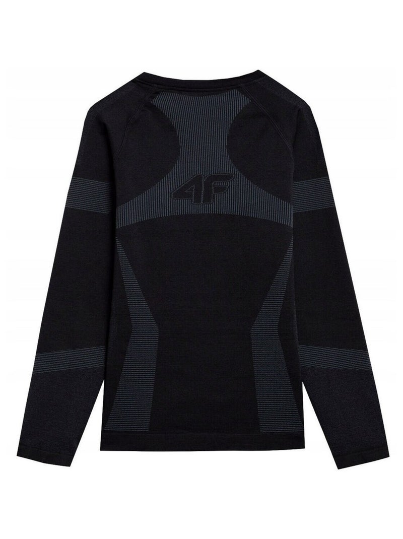 Sweat f113 - 4f Noir - Kiabi