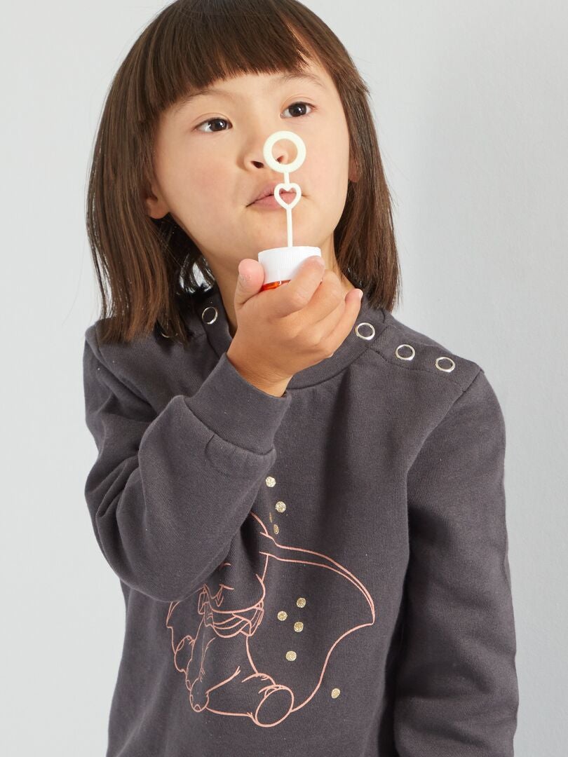 Sweat facile à enfiler 'Disney' Gris foncé - Kiabi
