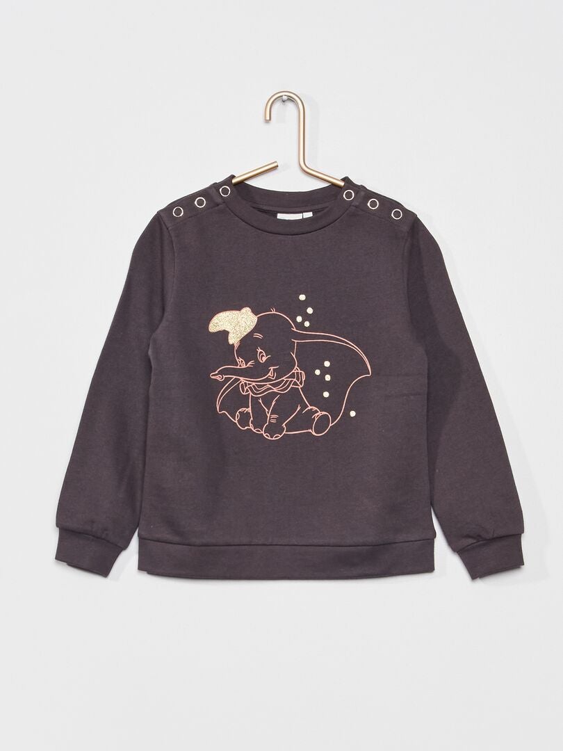 Sweat facile à enfiler 'Disney' Gris foncé - Kiabi