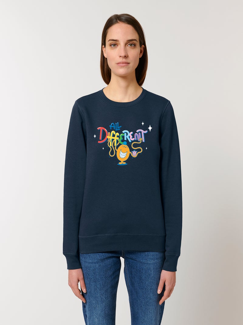 Sweat Femme - ALL DIFFERENT Bleu marine - Kiabi