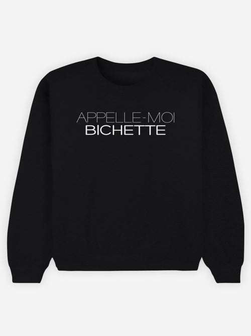 Sweat Femme - APPELLE-MOI BICHETTE - Kiabi