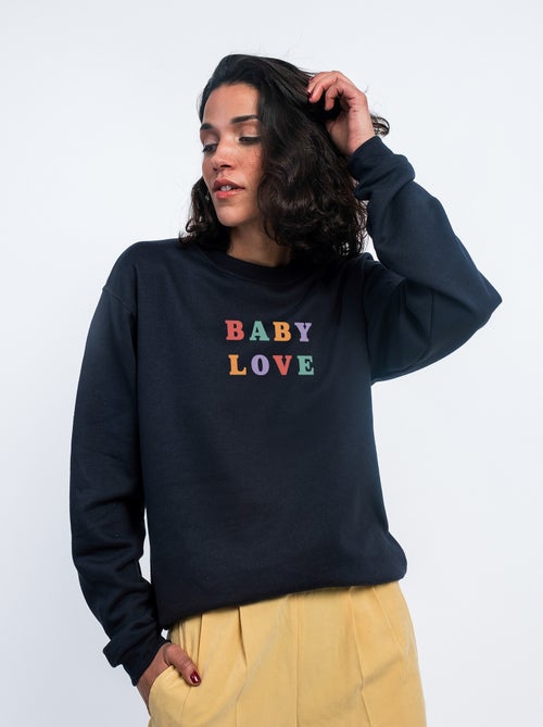 Sweat Femme - BABY LOVE - Kiabi