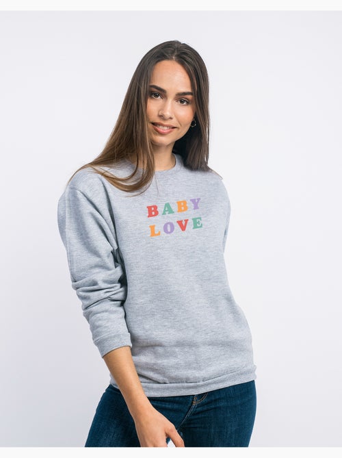 Sweat Femme - BABY LOVE - Kiabi