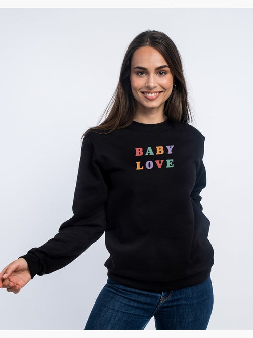 Sweat Femme - BABY LOVE - Kiabi