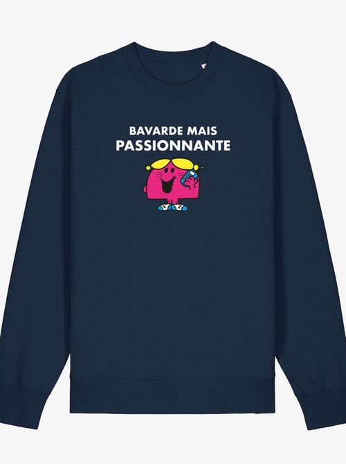 Sweat Femme - BAVARDE MAIS PASSIONNANTE - Kiabi