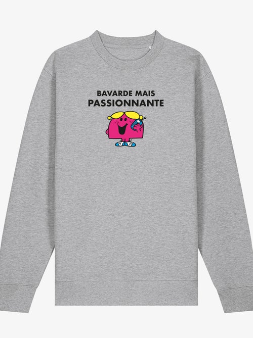 Sweat Femme - BAVARDE MAIS PASSIONNANTE - Kiabi