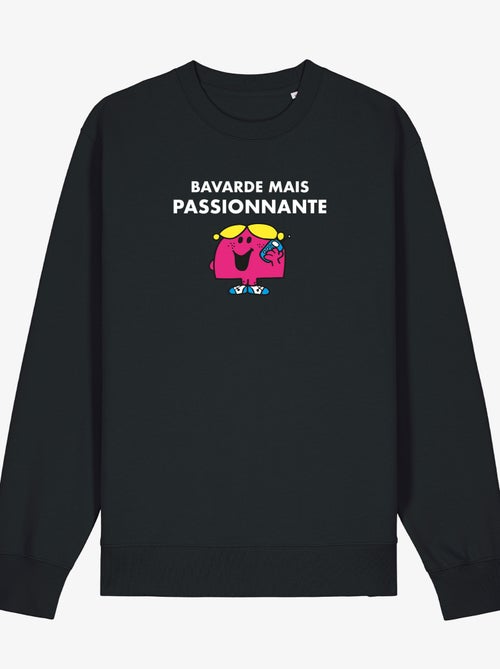 Sweat Femme - BAVARDE MAIS PASSIONNANTE - Kiabi