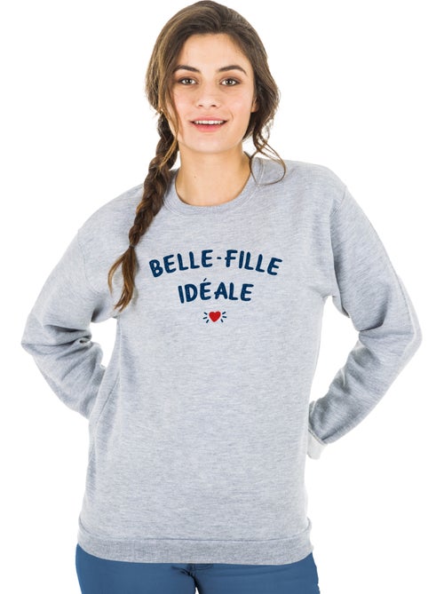 Sweat Femme - BELLE-FILLE IDÉALE - Kiabi