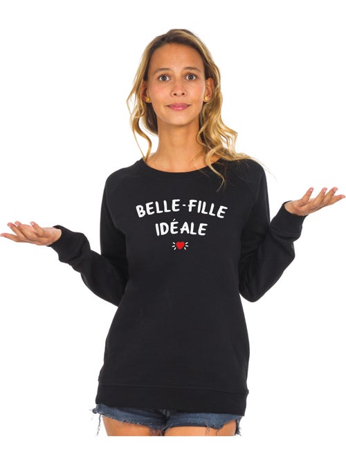 Sweat Femme - BELLE-FILLE IDÉALE - Kiabi