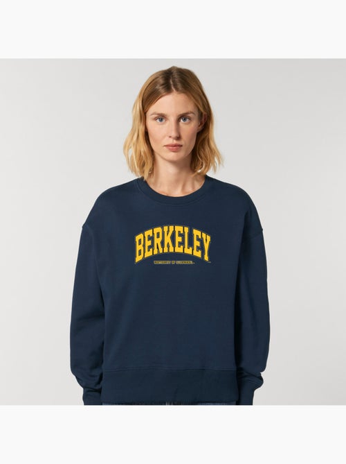 Sweat Femme - BERKELEY UNIVERSITY YELLOW - Kiabi