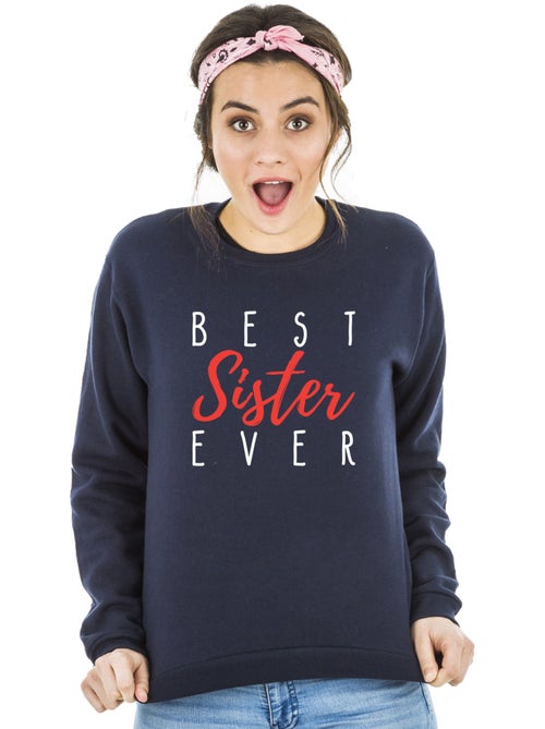 Sweat Femme - BEST SISTER EVER - Kiabi