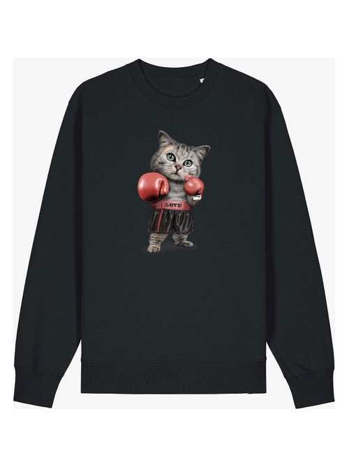 Sweat Femme - BOXING CAT - Kiabi