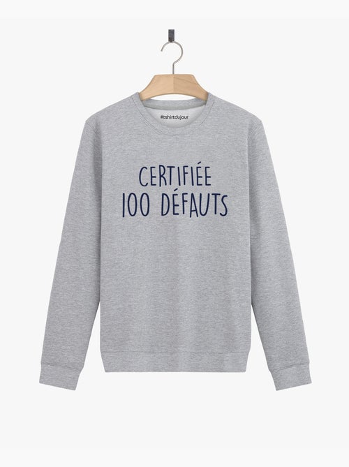 Sweat Femme - CERTIFIEE 100 DEFAUTS - Kiabi