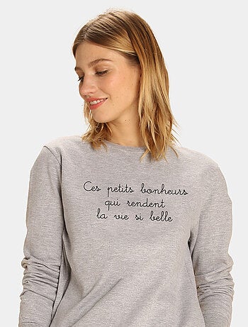 Sweat Femme - CES PETITS BONHEURS