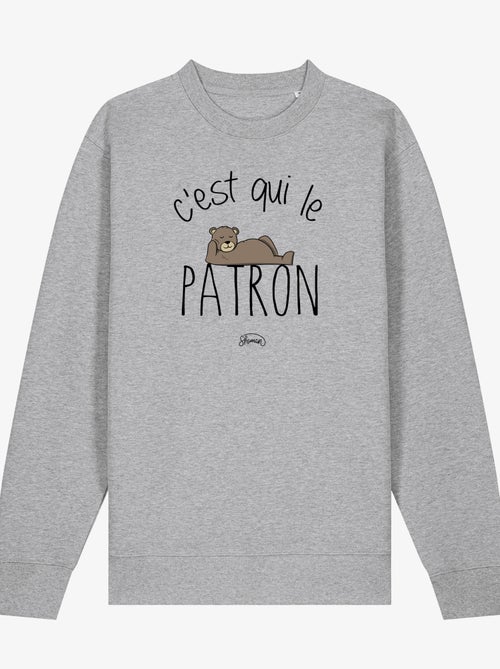 Sweat Femme - C'EST QUI LE PATRON - Kiabi