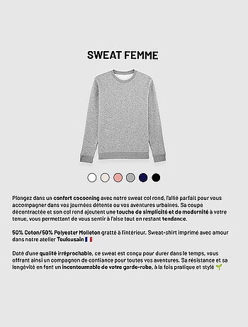Sweat Femme - CHAT M'EPUISE