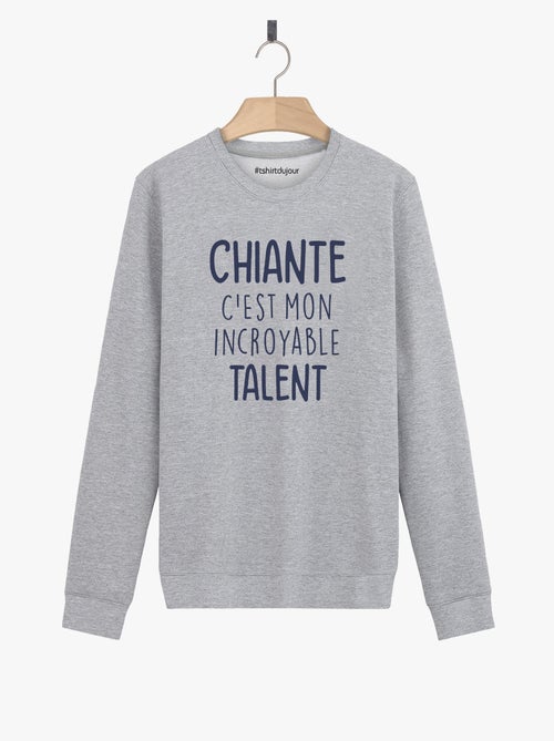 Sweat Femme - CHIANTE C'EST MON INCROYABLE TALENT - Kiabi