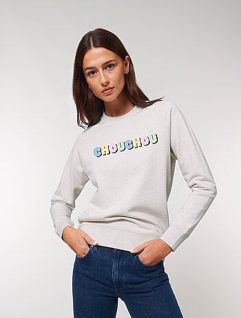Sweat Femme - CHOUCHOU FACE COLORE