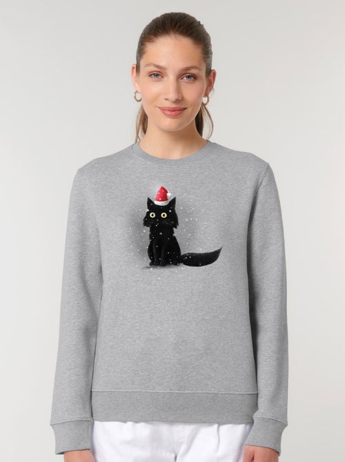 Sweat Femme - CHRISTMAS CAT - Kiabi