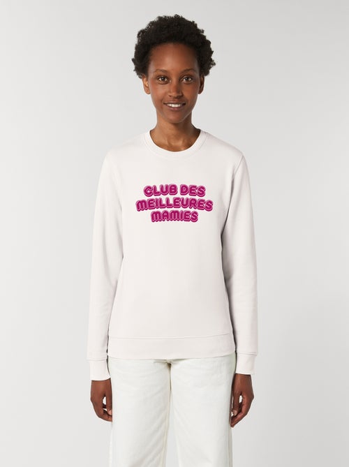 Sweat Femme - CLUB DES MEILLEURES MAMIES - Kiabi