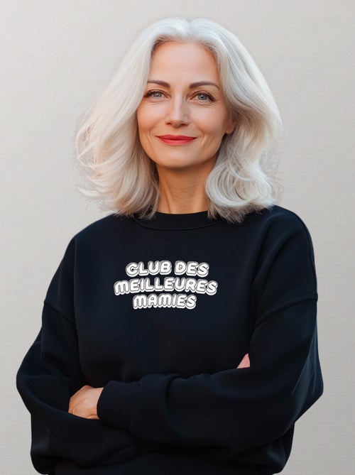 Sweat Femme - CLUB DES MEILLEURES MAMIES - Kiabi