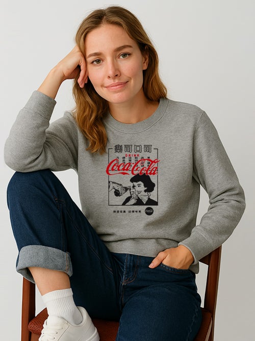 Sweat Femme - COCA JAP 2 - Kiabi