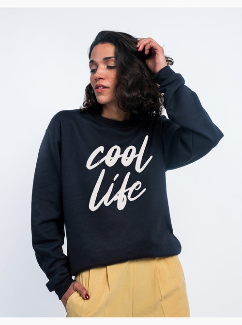 Sweat Femme - COOL LIFE WAF - Kiabi