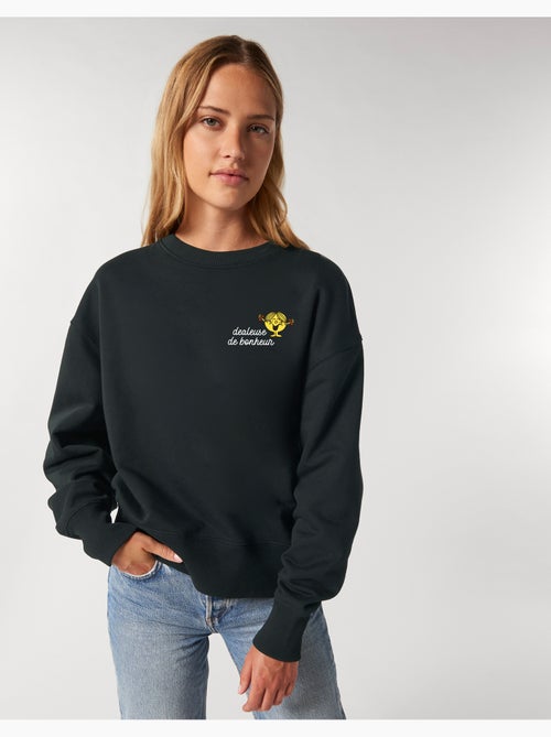 Sweat Femme - DEALEUSE DE BONHEUR COEUR - Kiabi