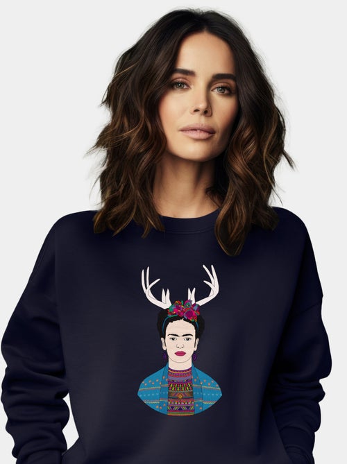 Sweat Femme - DEER FRIDA - Kiabi