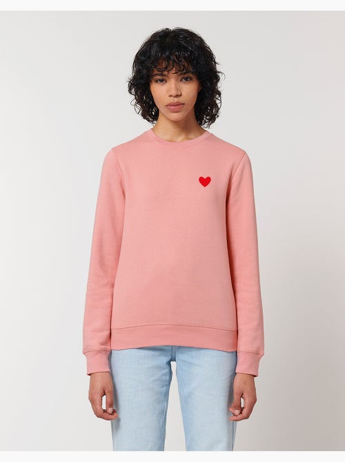 Sweat Femme - DESSIN PETIT COEUR - Kiabi