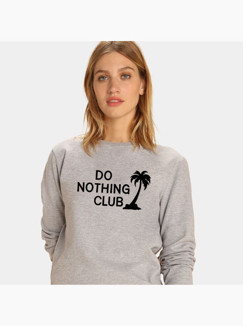Sweat Femme - DO NOTHING CLUB - Kiabi
