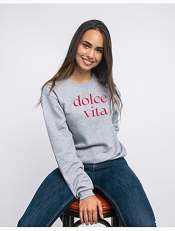 Sweat Femme - DOLCE VITA ROUGE