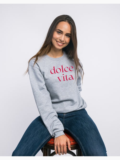 Sweat Femme - DOLCE VITA ROUGE - Kiabi