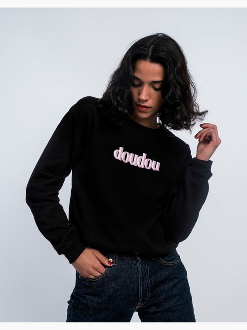 Sweat Femme - DOUDOU ROSE - Kiabi