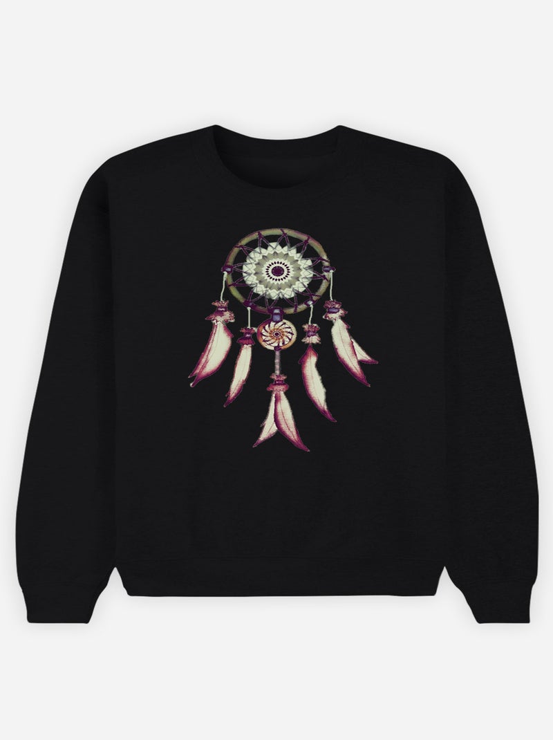 Sweat Femme - DREAMCATCHER Noir - Kiabi