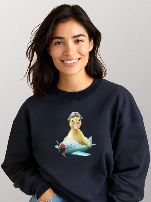 Sweat Femme - DUCK PILOT - Kiabi