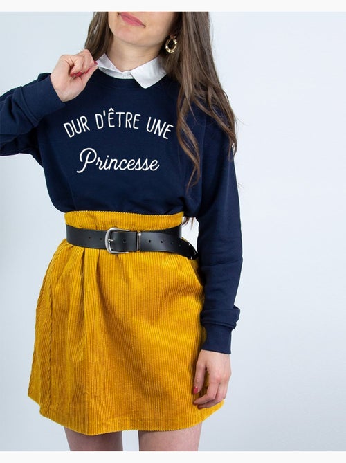 Sweat Femme - DUR D'ETRE UNE PRINCESSE - Kiabi