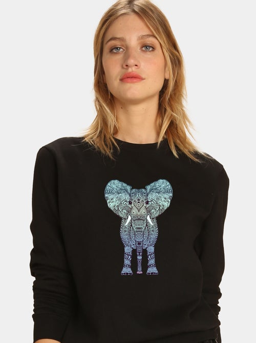 Sweat Femme - ELEPHANT MINT - Kiabi