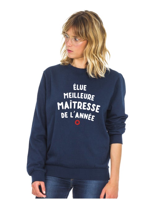 Sweat Femme - ÉLUE MEILLEURE MAÎTRESSE DE L'ANNÉE - Kiabi