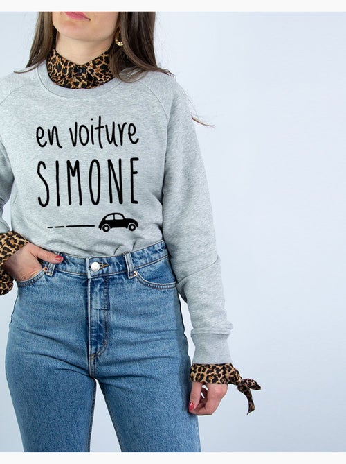 Sweat Femme - EN VOITURE SIMONE - Kiabi