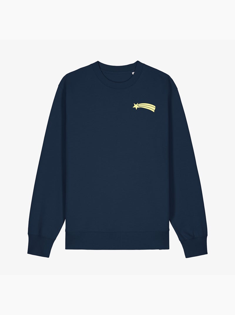Sweat Femme - ETOILE FILANTE Bleu marine - Kiabi