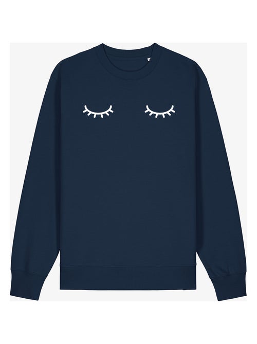 Sweat Femme - EYES CLOSED - Kiabi