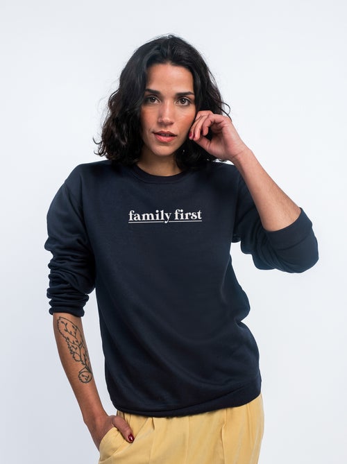 Sweat Femme - FAMILY FIRST - Kiabi