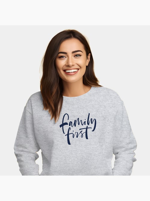 Sweat Femme - FAMILY FIRST - Kiabi