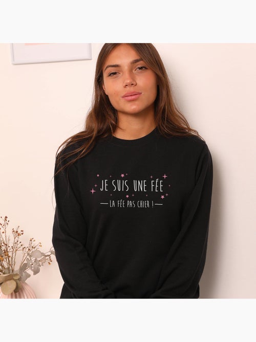 Sweat Femme - FEE PAS CHIER - Kiabi