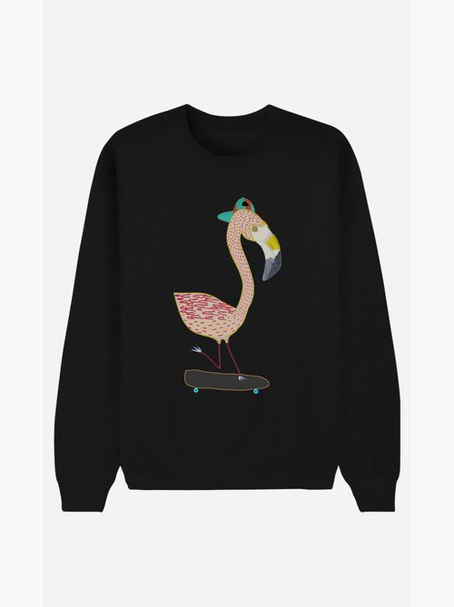 Sweat Femme - FLAMINGO SKATER - Kiabi