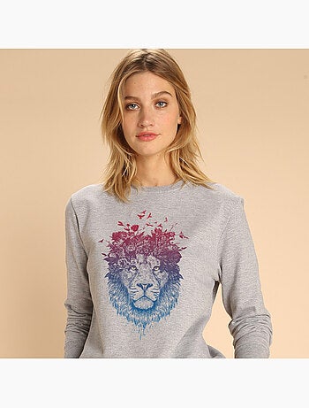 Sweat Femme - FLORAL LION