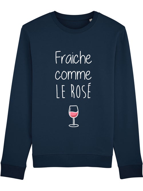 Sweat Femme - FRAÎCHE COMME LE ROSÉ - Kiabi