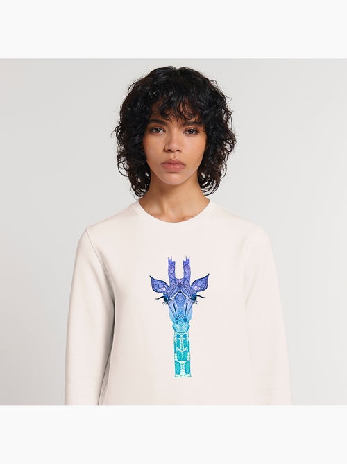 Sweat Femme - GIRAFFE MINT - Kiabi